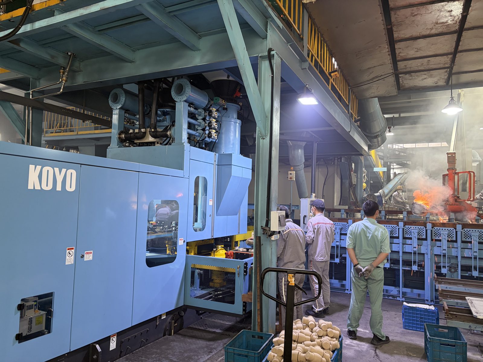 KOYO installation work in China